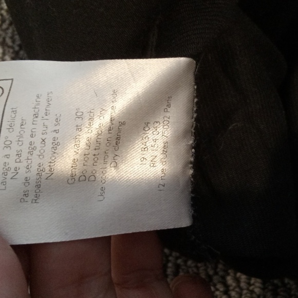 Sézane Austin Trousers Black Womens Office Work Career Pants Size 10/42 - Picture 7 of 12